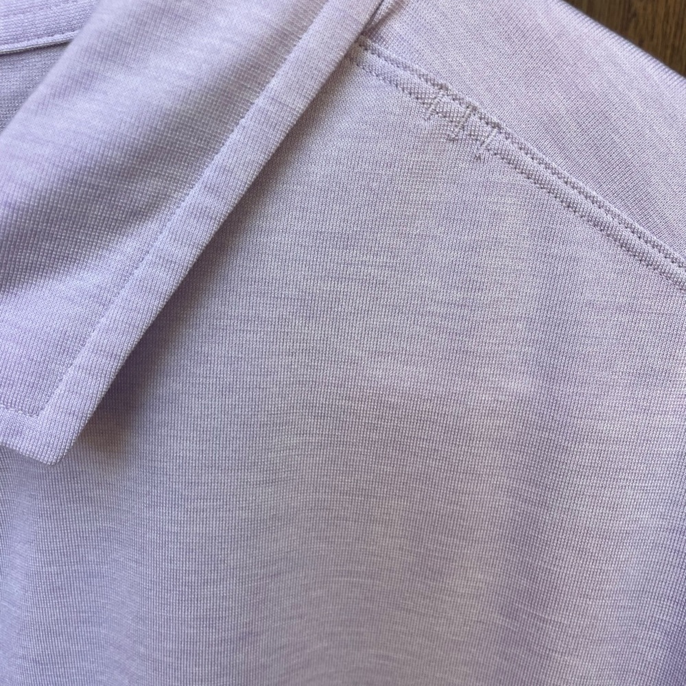 Lululemon Lavender Polo Shirt men’s size L